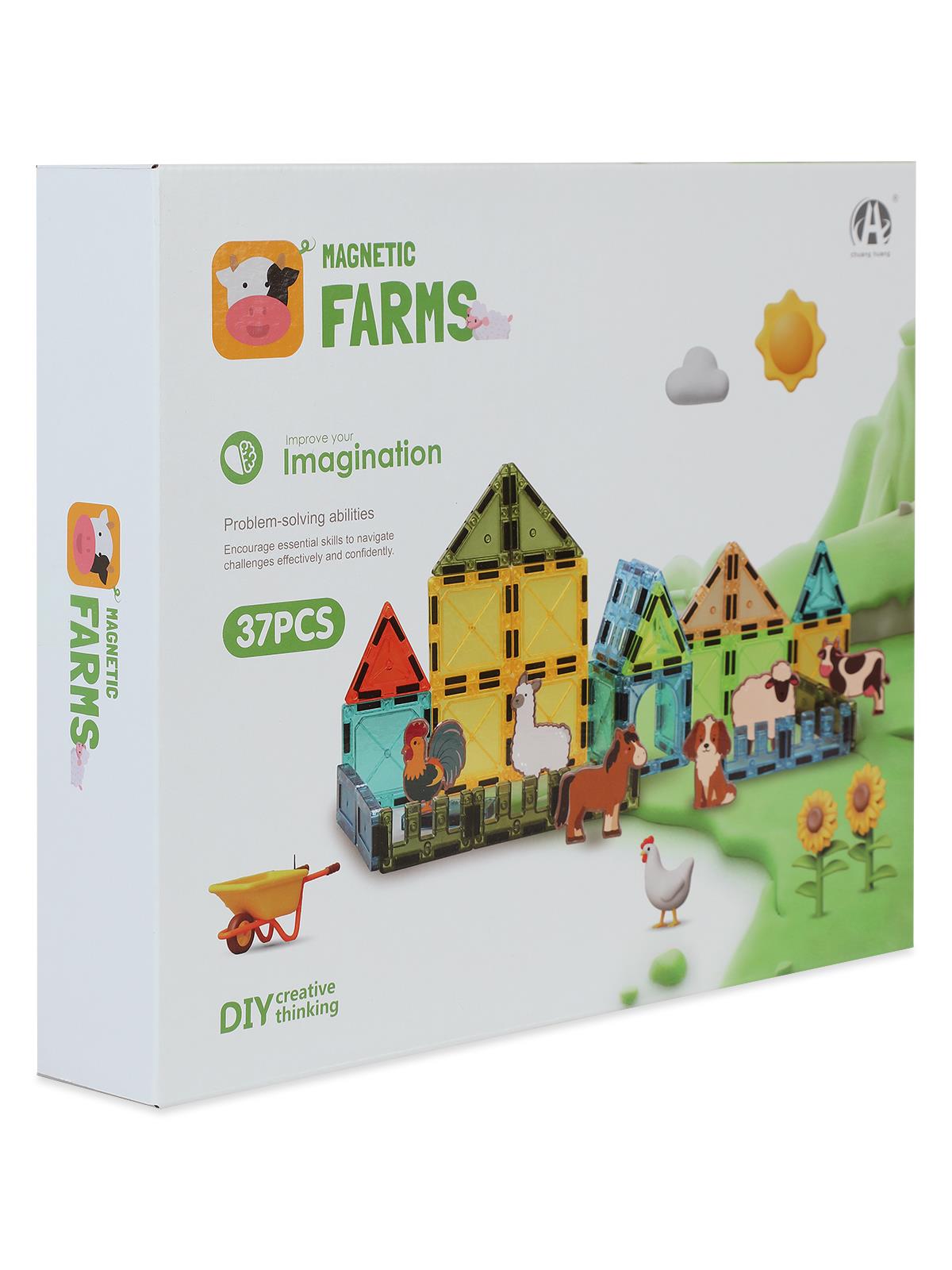 Magnetic Manyetik Bloklar 37 Parça 5.5CM