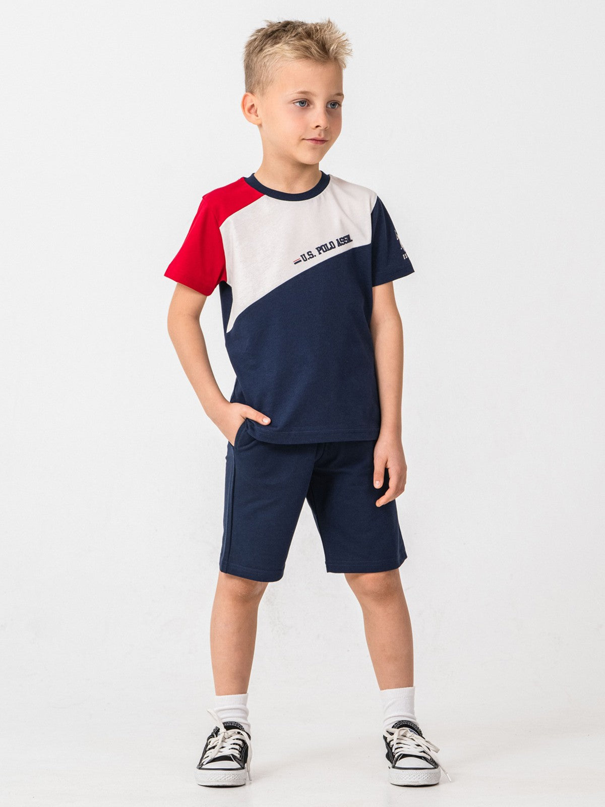 U.S. Polo Assn Kids 4-7 Yaş Takım - Lacivert