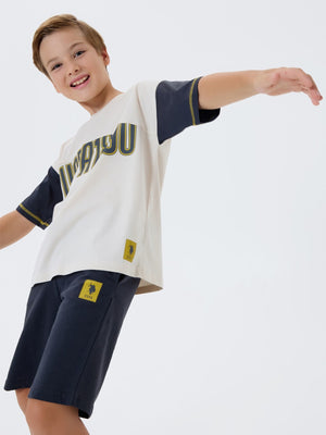 U.S. Polo Assn Kids 4-7 Yaş Takım - Bej