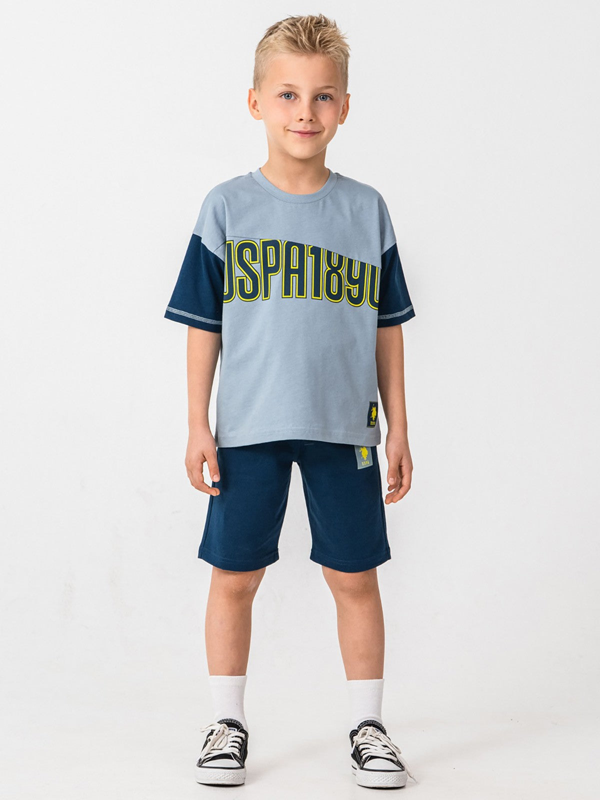 U.S. Polo Assn Kids 4-7 Yaş Takım - Yeşil