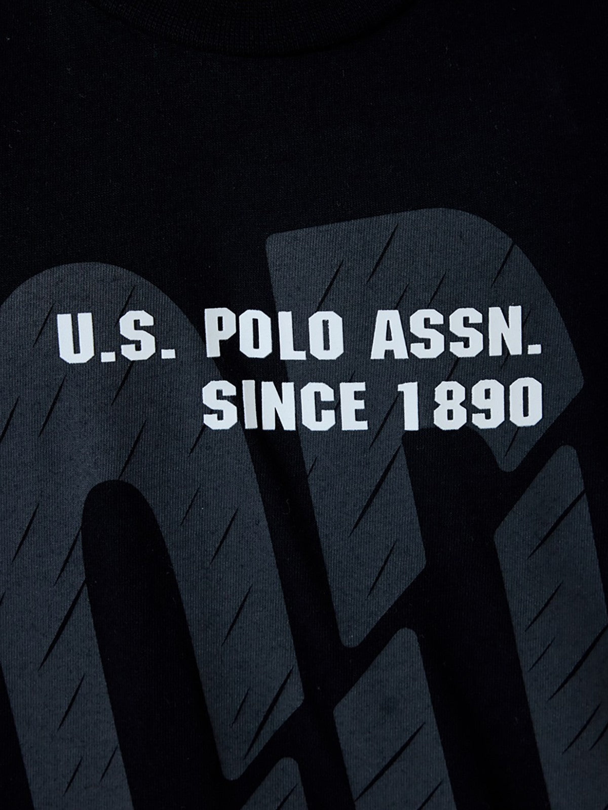 U.S. Polo Assn Kids 4-7 Yaş Takım - Siyah