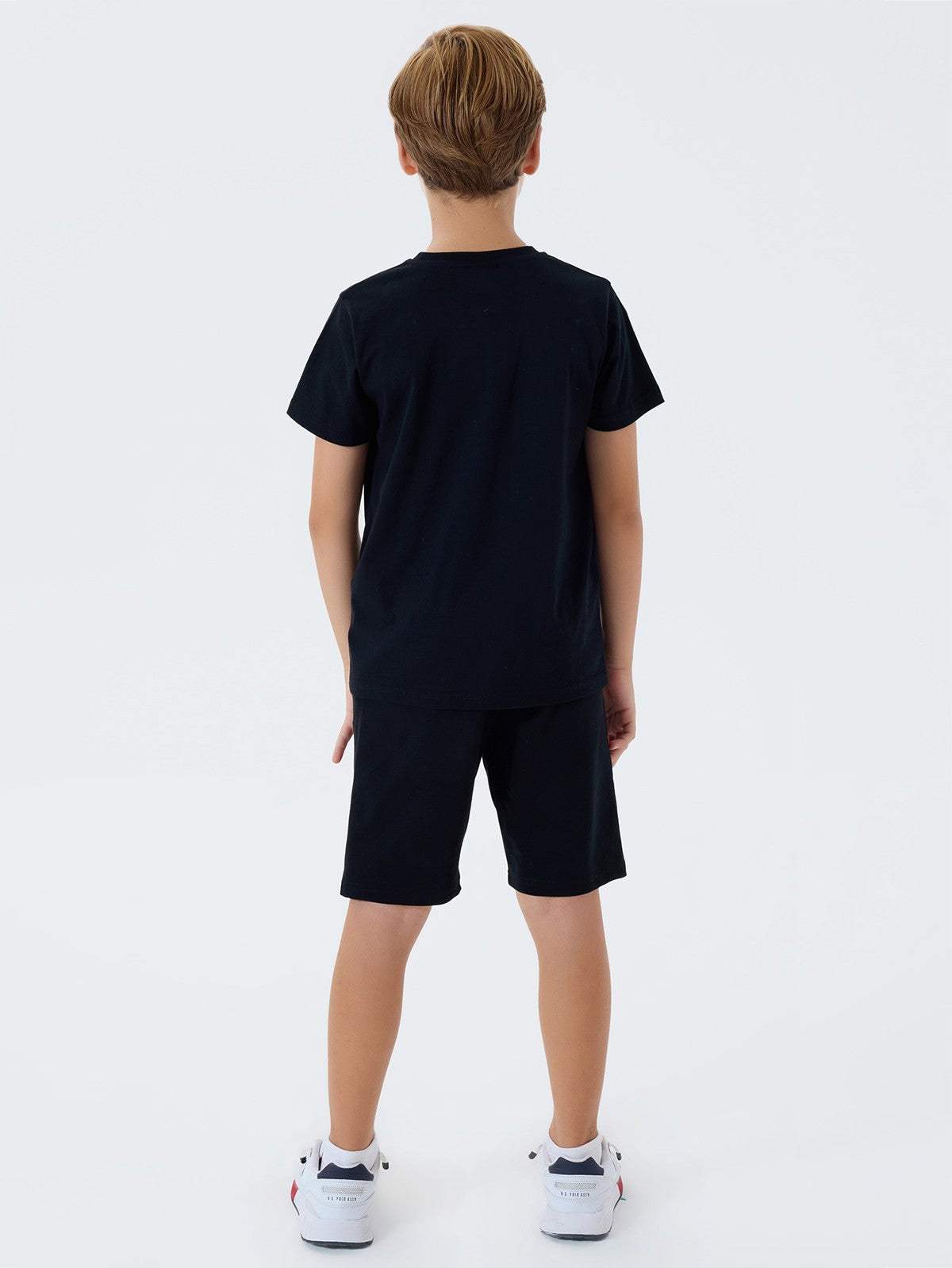 U.S. Polo Assn Kids 4-7 Yaş Takım - Siyah