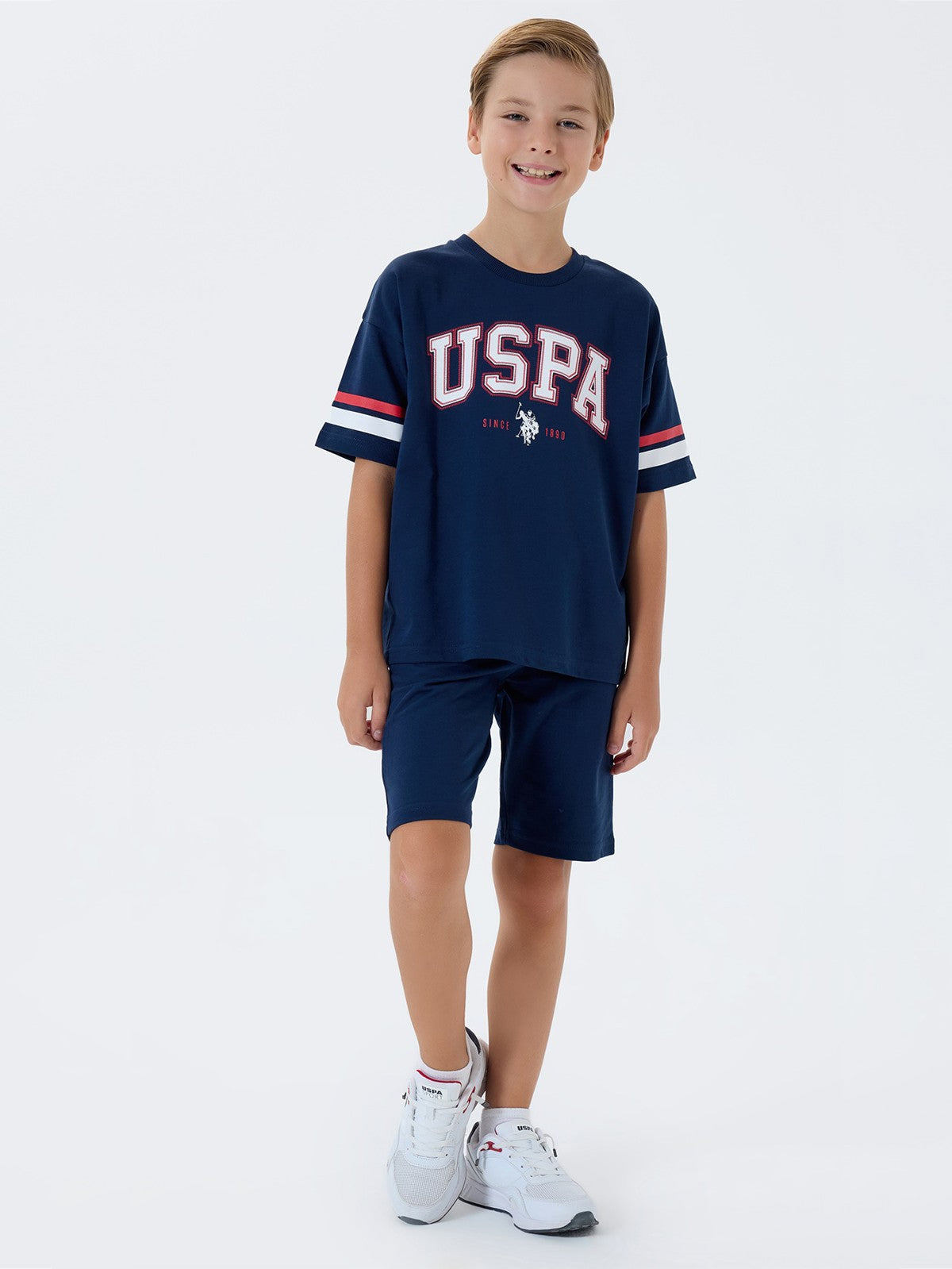 U.S. Polo Assn Kids 9-14 Yaş Takım - Lacivert
