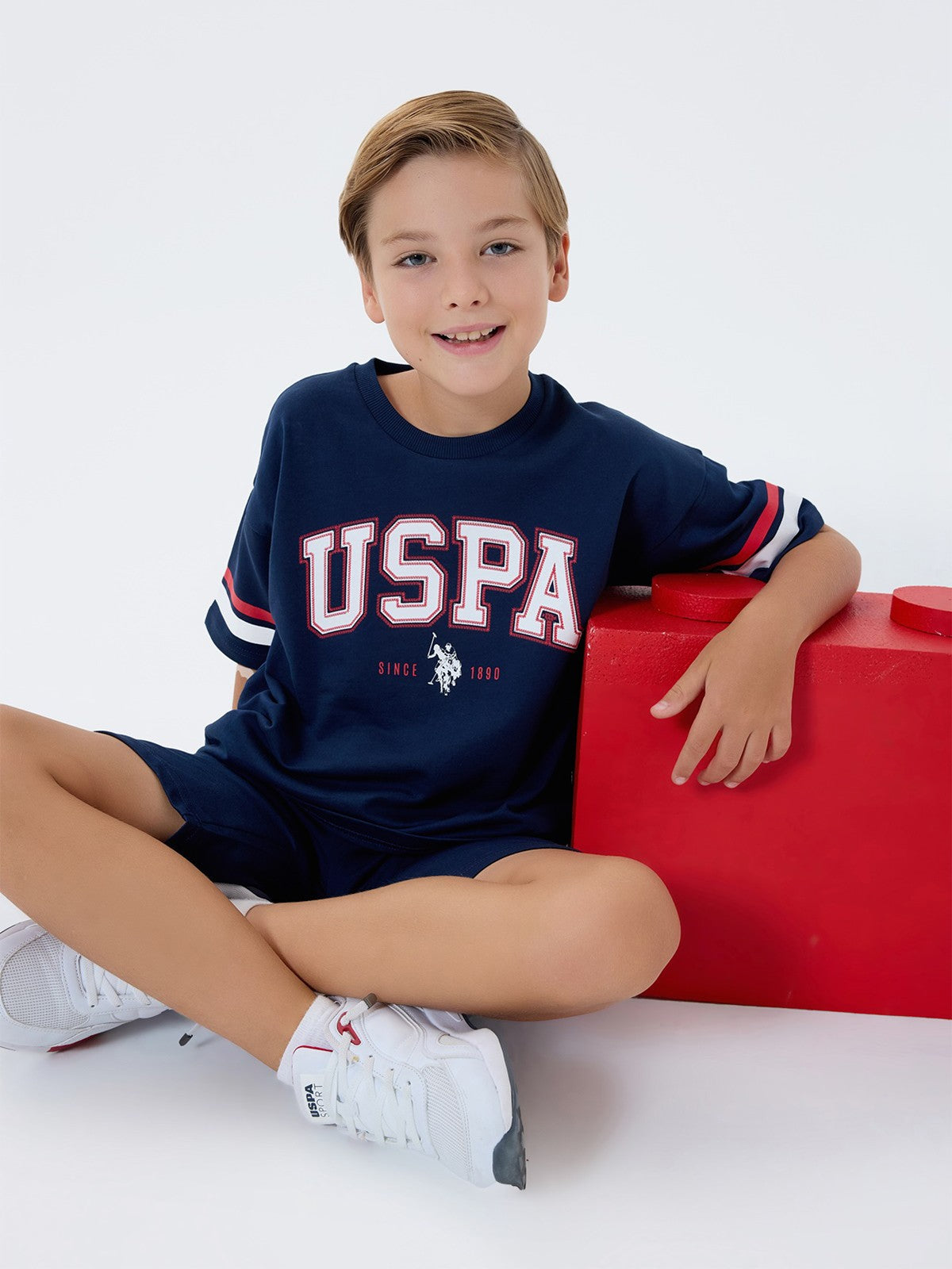 U.S. Polo Assn Kids 9-14 Yaş Takım - Lacivert