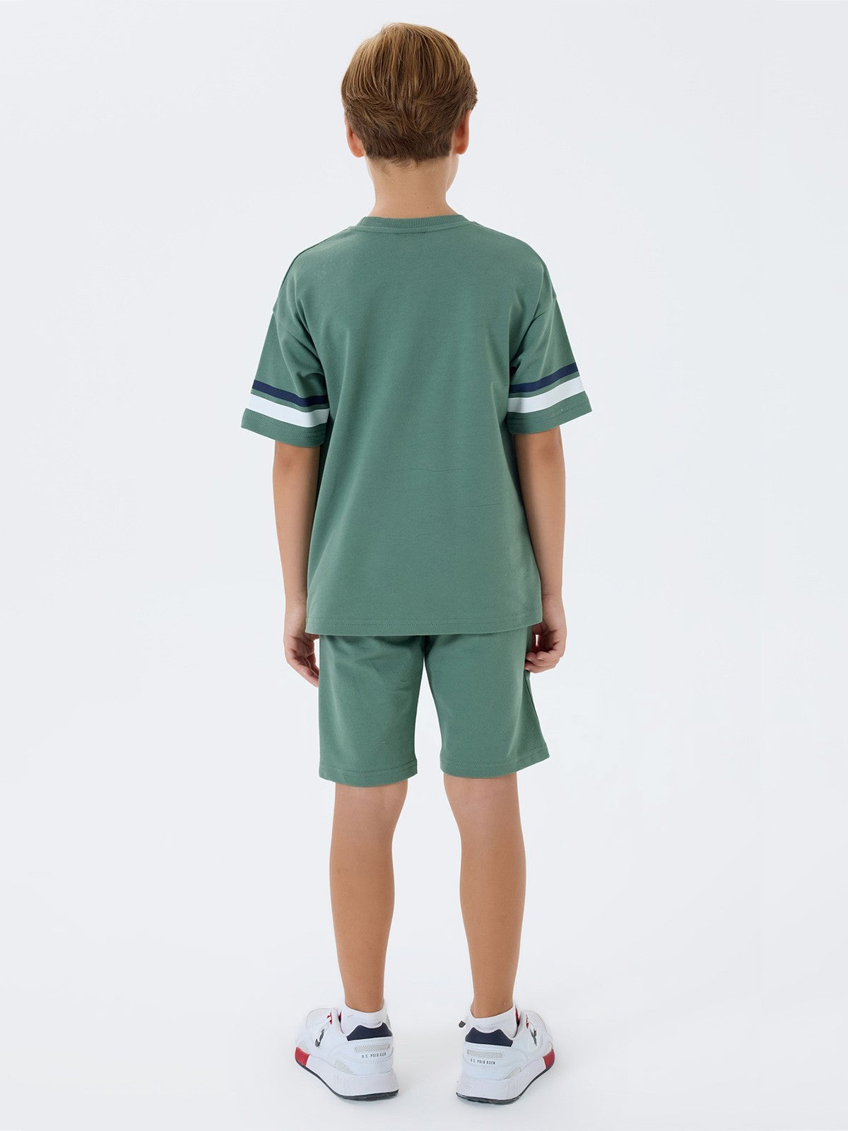 U.S. Polo Assn Kids 9-14 Yaş Takım - Yeşil