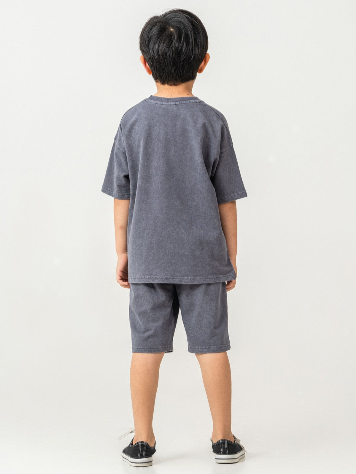 U.S. Polo Assn Kids 4-7 Yaş Takım - Gri