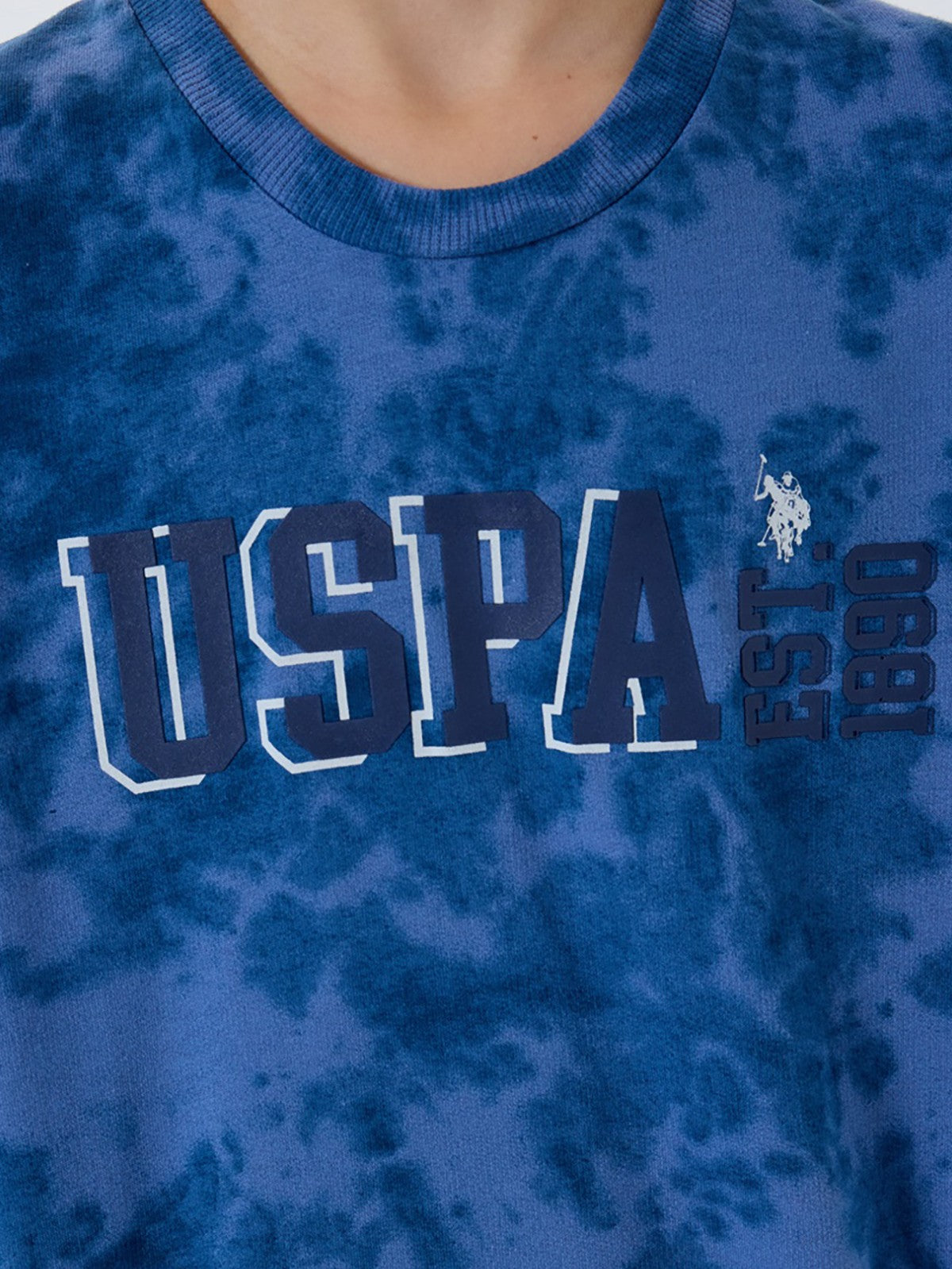 U.S. Polo Assn Kids 4-7 Yaş Takım - Mavi