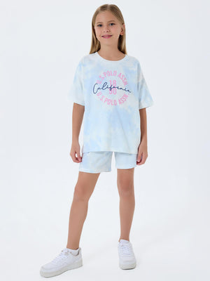 U.S. Polo Assn Kids 9-14 Yaş Takım - Mavi