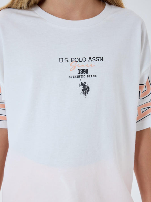 U.S. Polo Assn Kids 9-14 Yaş Takım - Beyaz