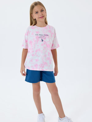 U.S. Polo Assn Kids 9-14 Yaş Takım - Pembe