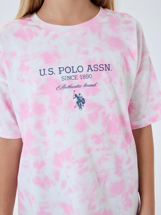 U.S. Polo Assn Kids 4-7 Yaş Takım - Pembe