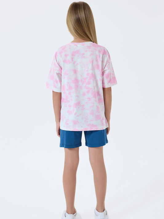 U.S. Polo Assn Kids 9-14 Yaş Takım - Pembe