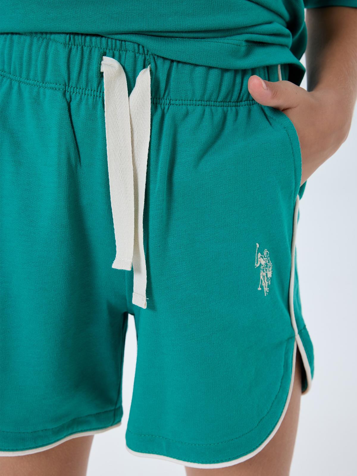 U.S. Polo Assn Kids 9-14 Yaş Takım - Yeşil