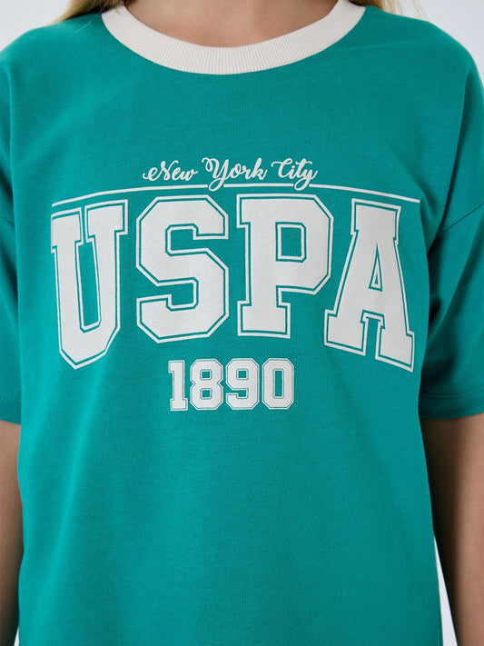 U.S. Polo Assn Kids 9-14 Yaş Takım - Yeşil