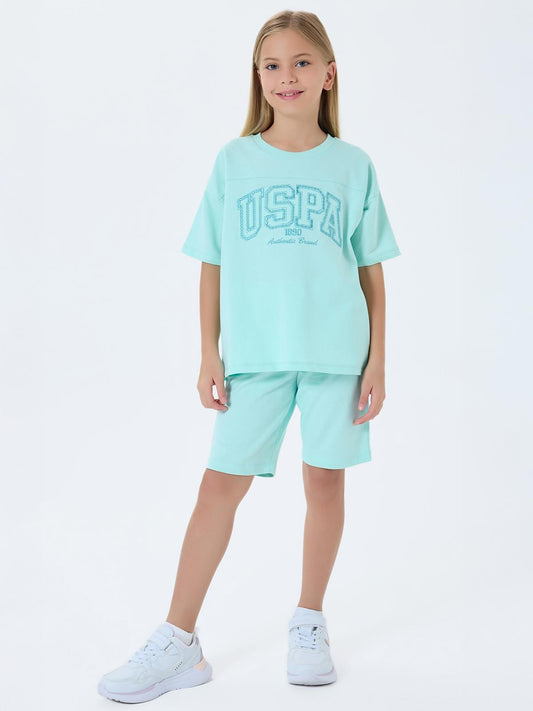 U.S. Polo Assn Kids 4-7 Yaş Takım - Yeşil