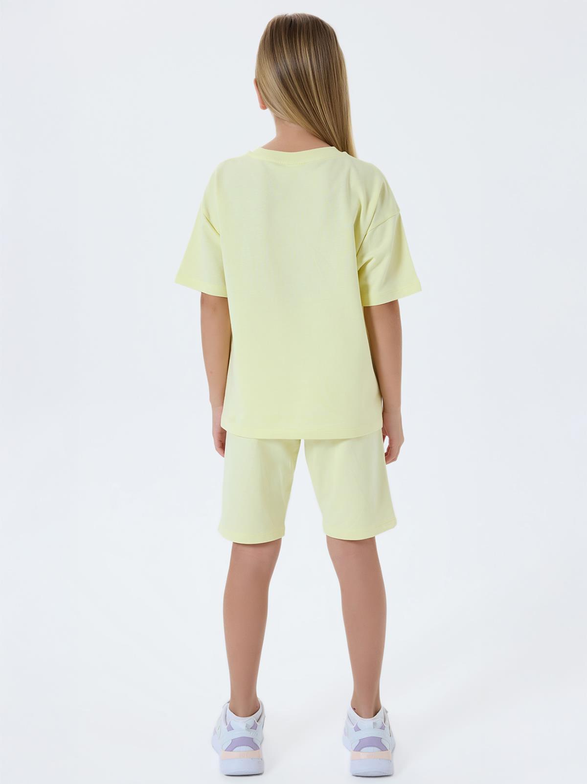 U.S. Polo Assn Kids 4-7 Yaş Takım - Sarı