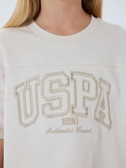 U.S. Polo Assn Kids 4-7 Yaş Takım - Bej