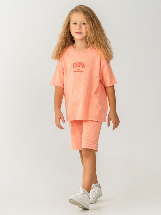 U.S. Polo Assn Kids 9-14 Yaş Takım - Turuncu