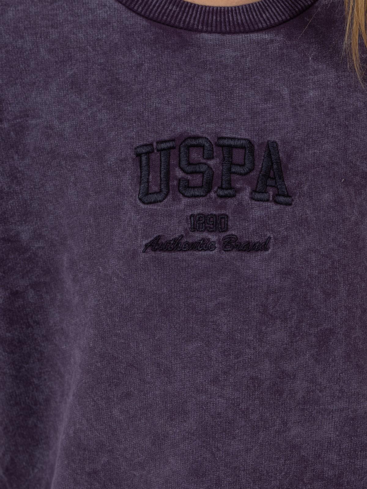 U.S. Polo Assn Kids 9-14 Yaş Takım - Lila