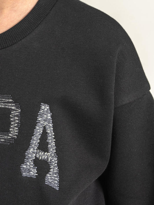 U.S. Polo Assn Kids Eşofman Takımı | 3 İp-3 İp Uzun Kol Bisiklet Yaka | Okul Kreş ve Günlük Kullanım - Siyah
