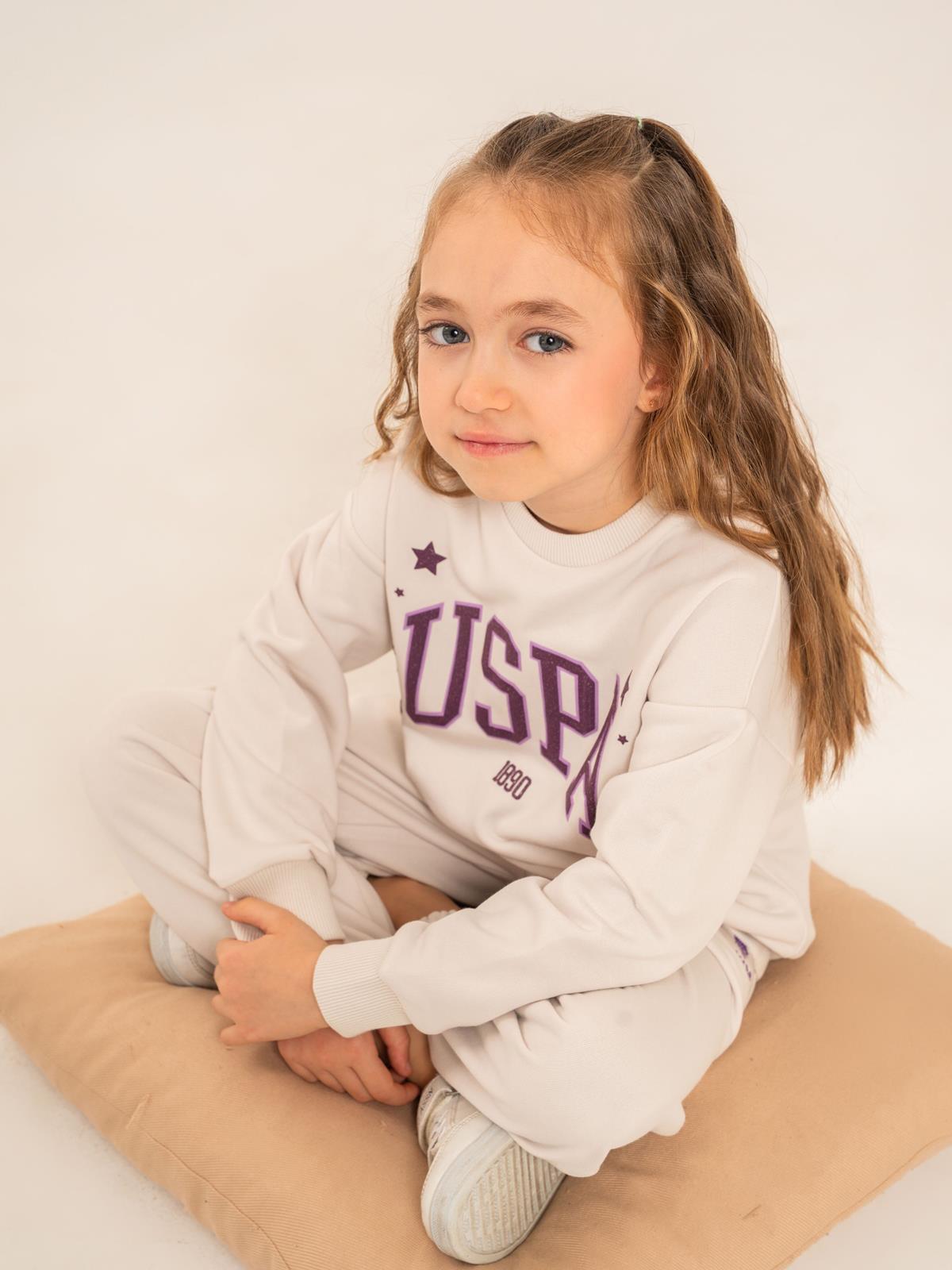 Civil Girls 9-13 Yaş Eşofman Takımı - Bej