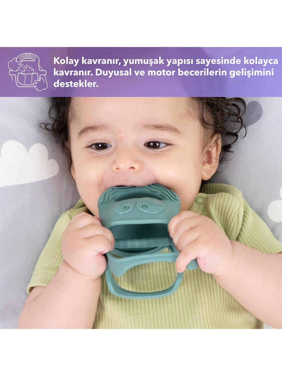 Mochi Diş Kaşıyıcı - Yeşil
