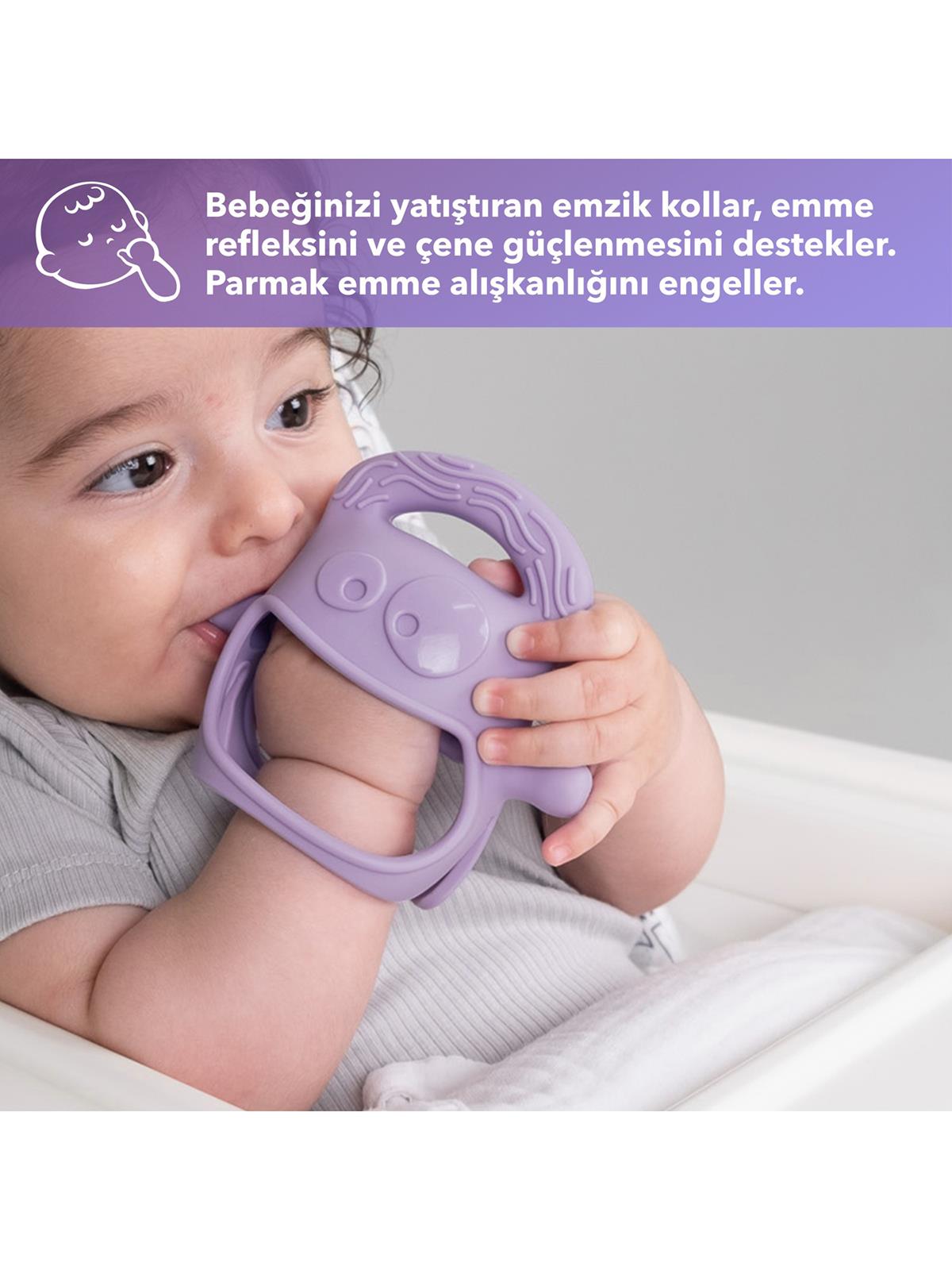 Mochi Diş Kaşıyıcı - Lila