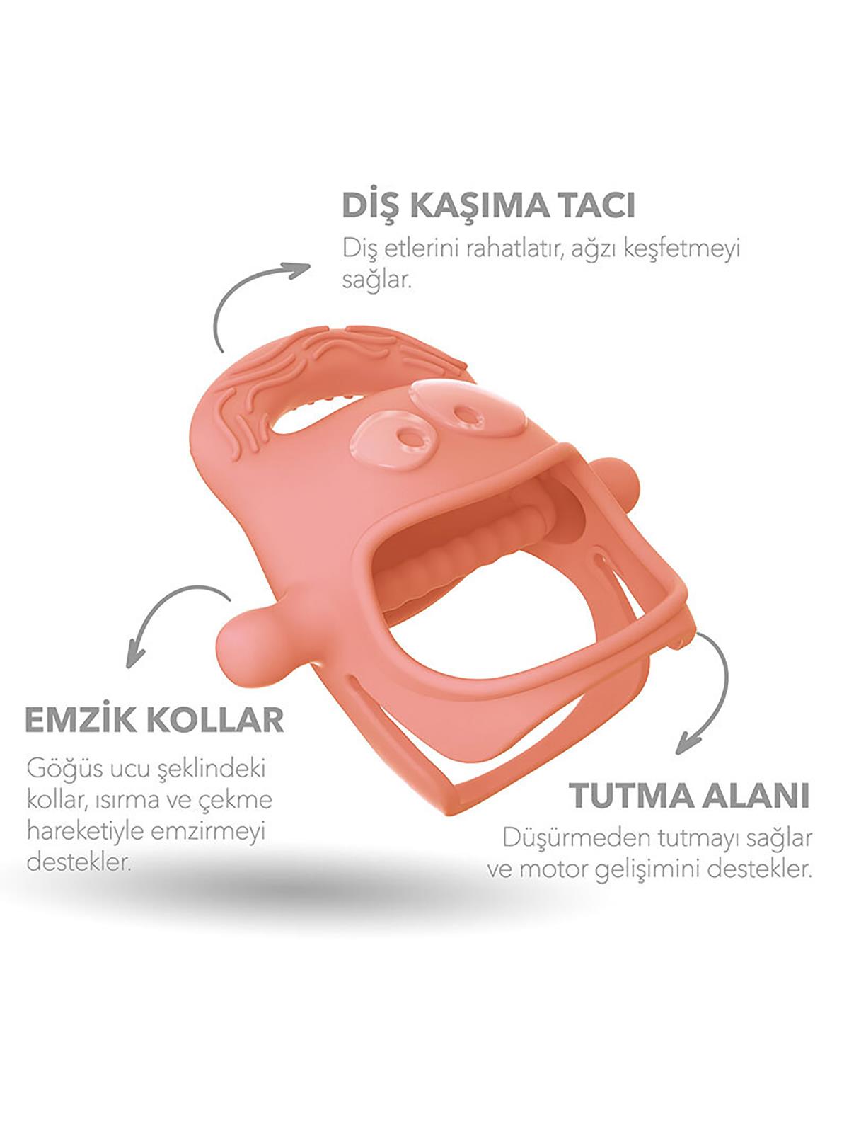 Mochi Diş Kaşıyıcı - Pudra