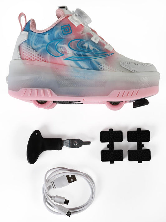 Civil Sport 29-35 Numara Işıklı / Paten Spor Ayakkabı - Pembe