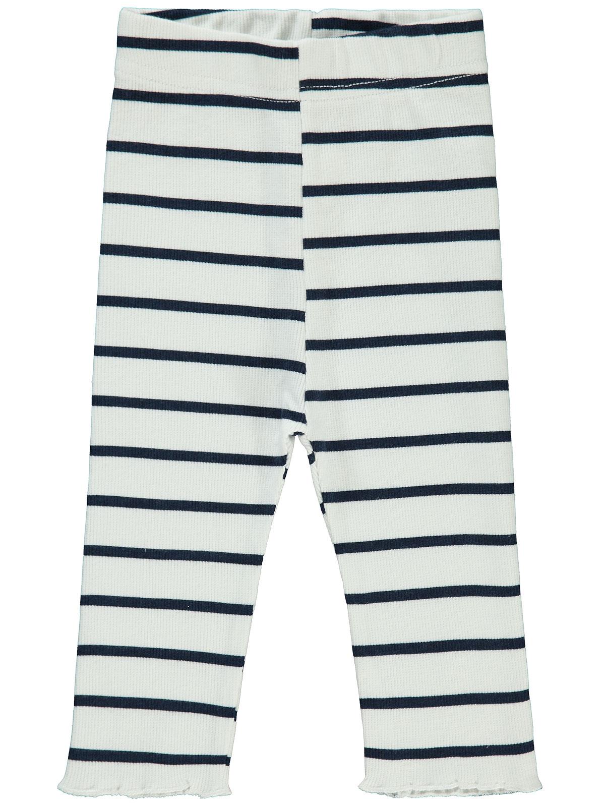 Civil Baby Çizgili 6-18 Ay Tayt - Lacivert