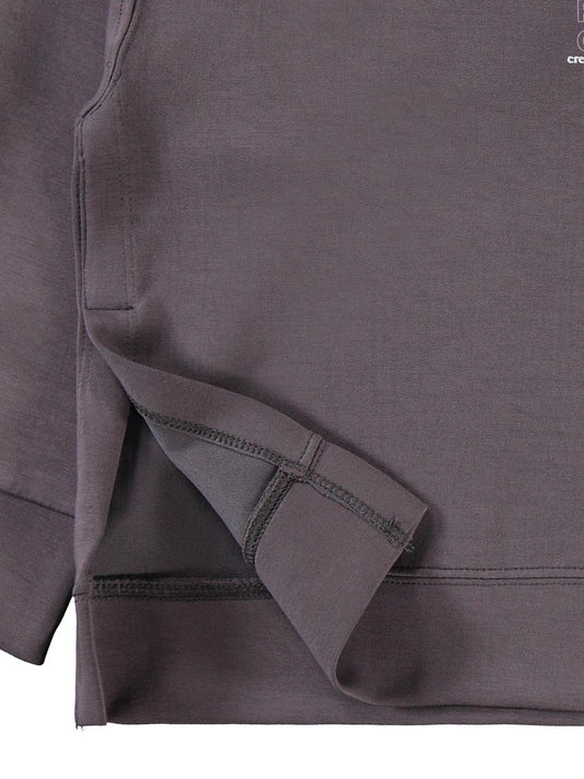 Civil Kız Çocuk Beautiful Baskılı Sweatshirt | Double Face İnterlok | Okul Kreş ve Günlük Kullanım - Gri