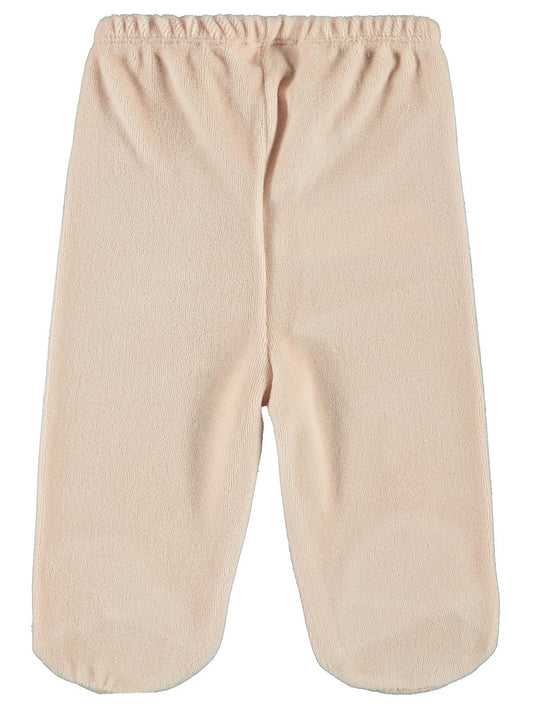 Civil Baby Düz Basic 1-6 Ay Tek Alt Bebe - Pudra