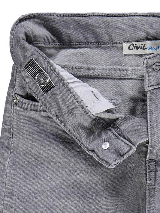 Civil Boys Basic 5 Cep 10-13 Yaş Pantolon - Gri