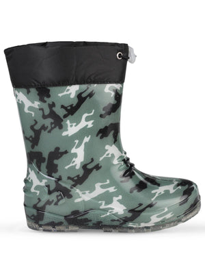 Civil Boots Kamuflaj 30-36 Numara Bot ve Çizme - Haki