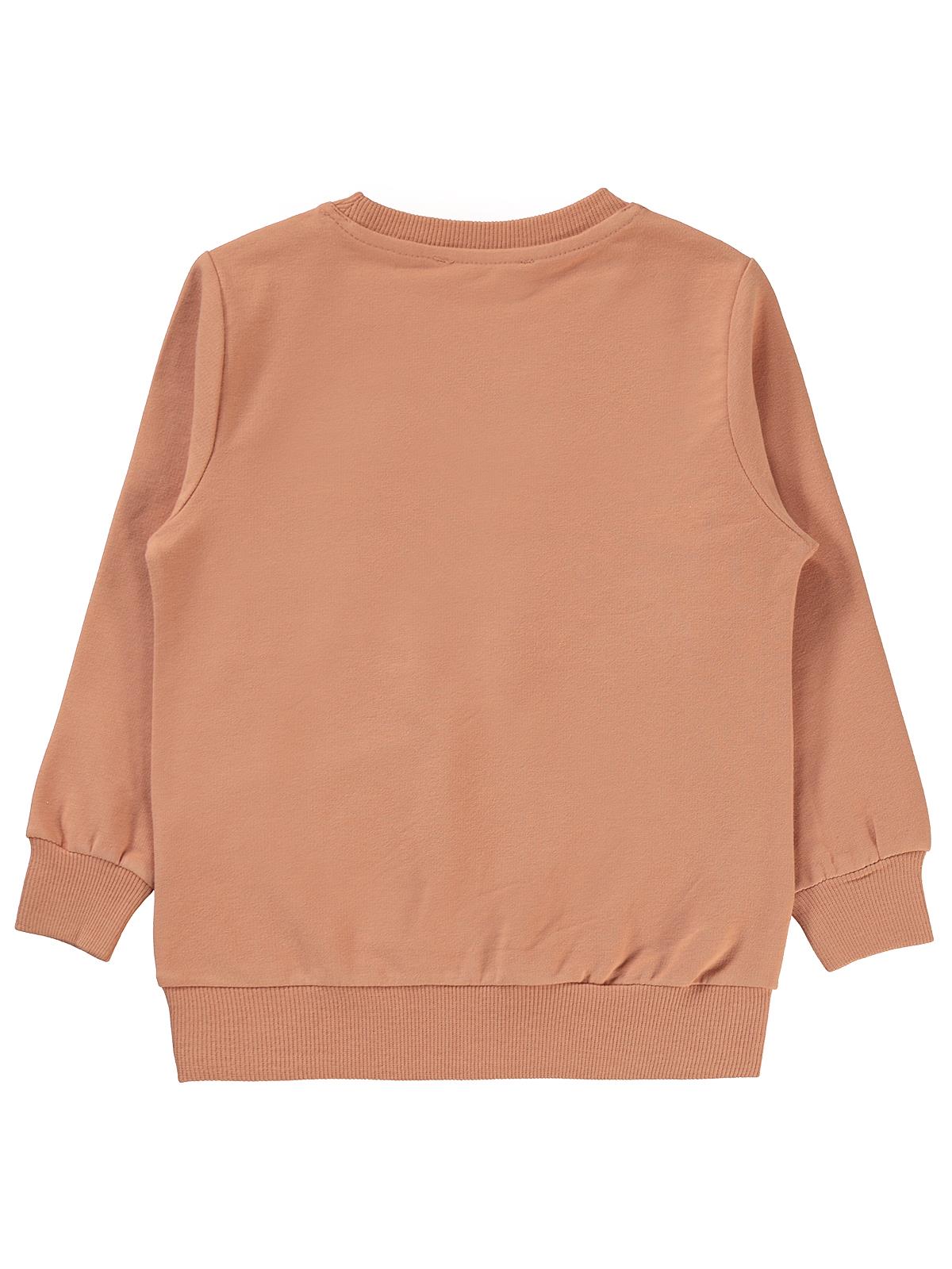 Civil Boys Qr Kod Etiketli  2-5 Yaş Sweatshirt - Turuncu