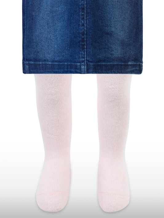 Civil Baby Basic Düz Havlu Bebek Kız Külotlu Çorap - Pembe