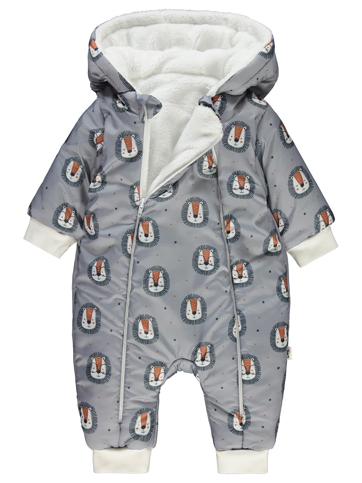 Civil Baby Kaplan Empirmeli 6-18 Ay Astronot - Gri