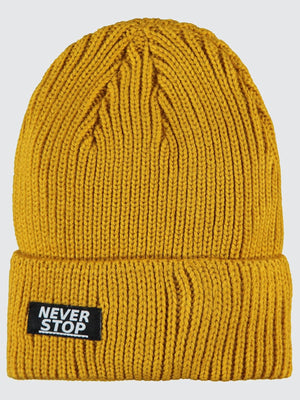 Civil Boys Never Stop 10-13 Yaş Şapka Bere - Hardal