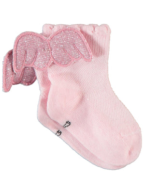 Civil Baby Kız Bebek Aksesuarlı Çorap 6-18 Ay - Pembe