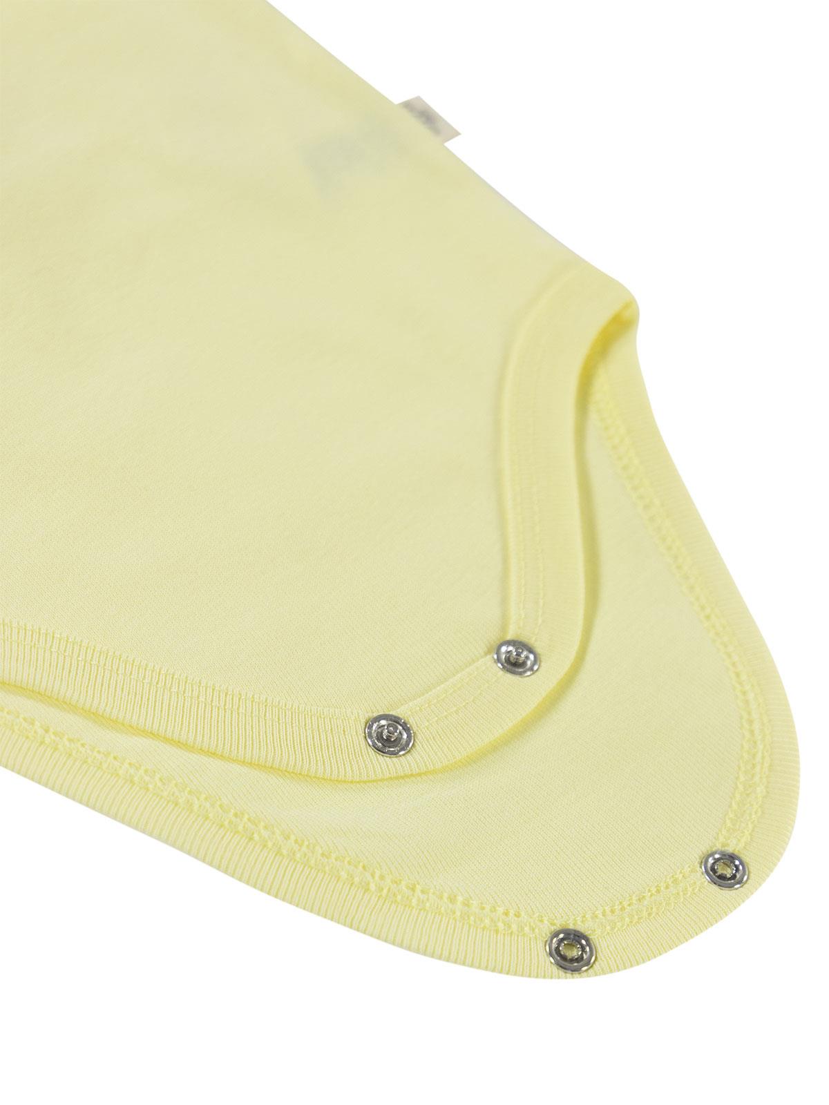 Civil Baby Düz Renkli 1-3 Yaş Çıtçıtlı Badi - Sarı