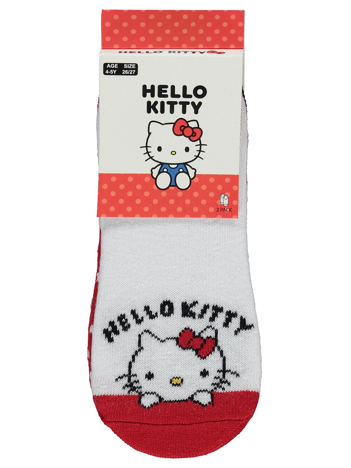 Hello Kitty Kız Babet Çorap | Baskılı | Okul Kreş ve Günlük Kullanım