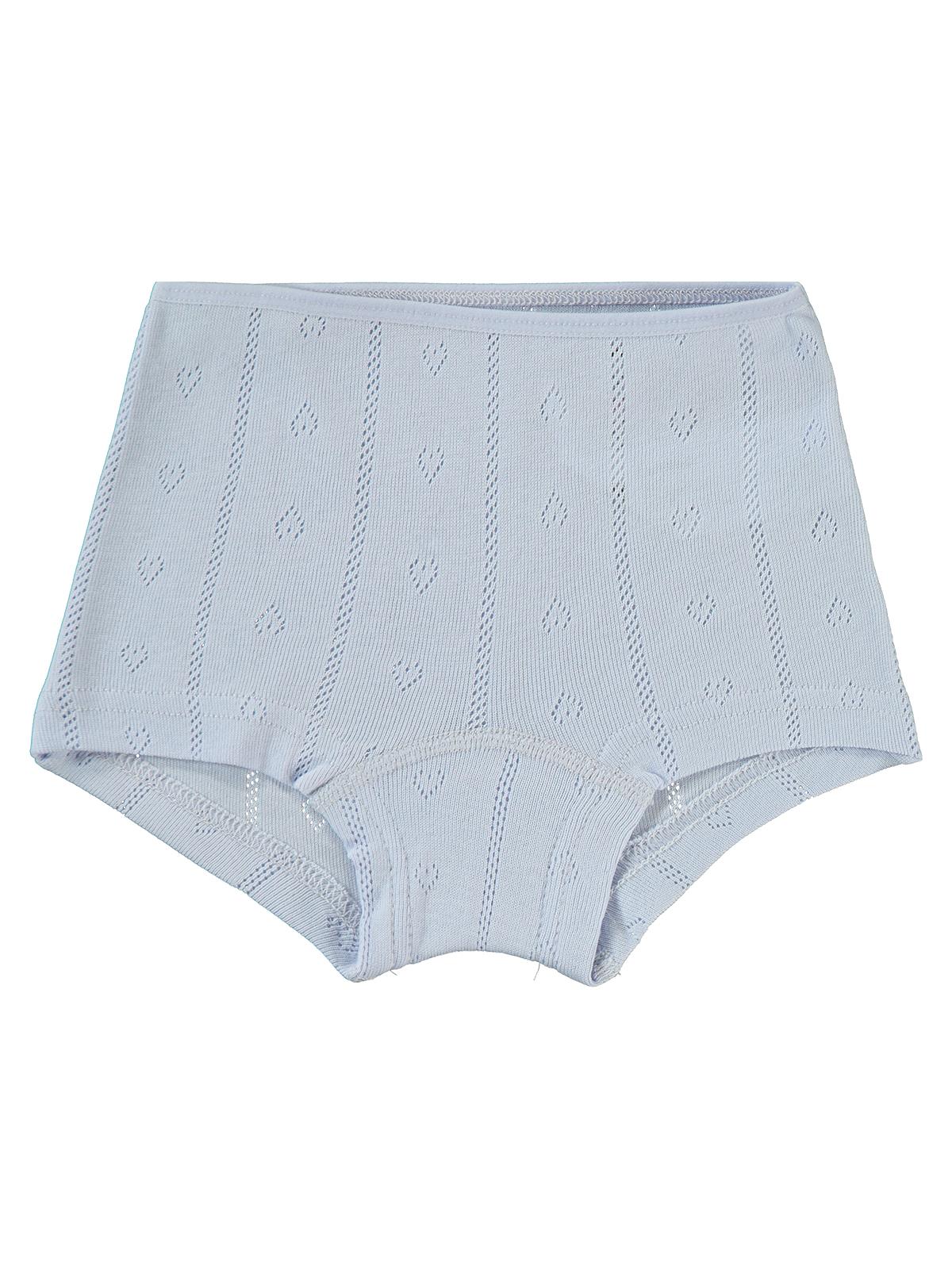 Civil Kız Çocuk Jakarlı Kalp 2'li Boxer Set | Ribana | Okul Kreş ve Günlük Kullanım - Beyaz