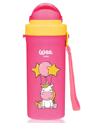 Wee Baby Pipetli Bardak 300 ml - Pembe