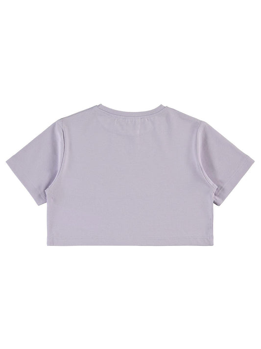 Civil Girls Flamingo Baskılı 2-5 Yaş Tişört - Lila