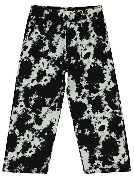Civil Girls Batik 10-13 Yaş Pantolon - Siyah