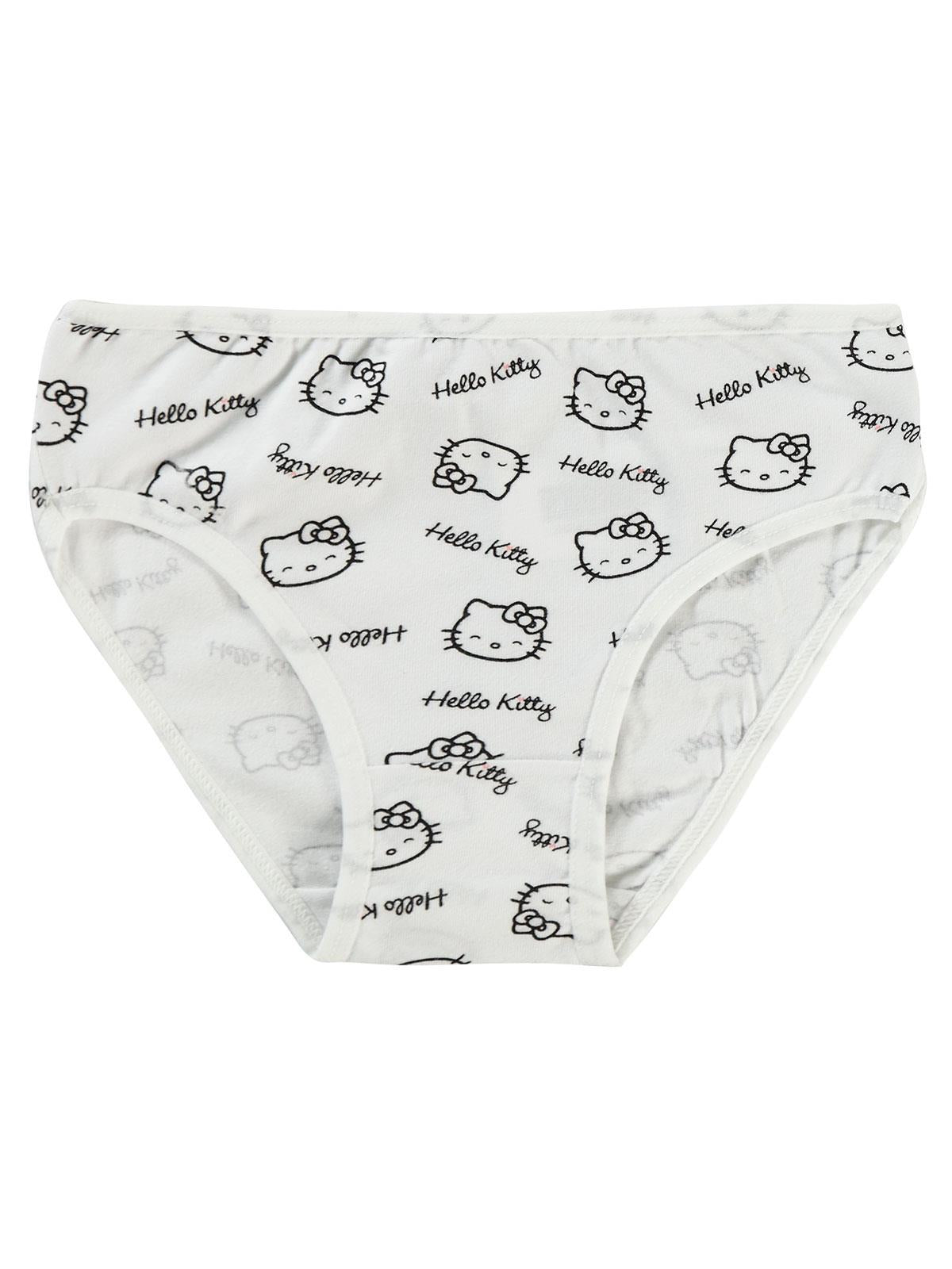 Hello Kitty 2'li Külot Set | Likralı Süprem Baskılı | Okul Kreş ve Günlük Kullanım
