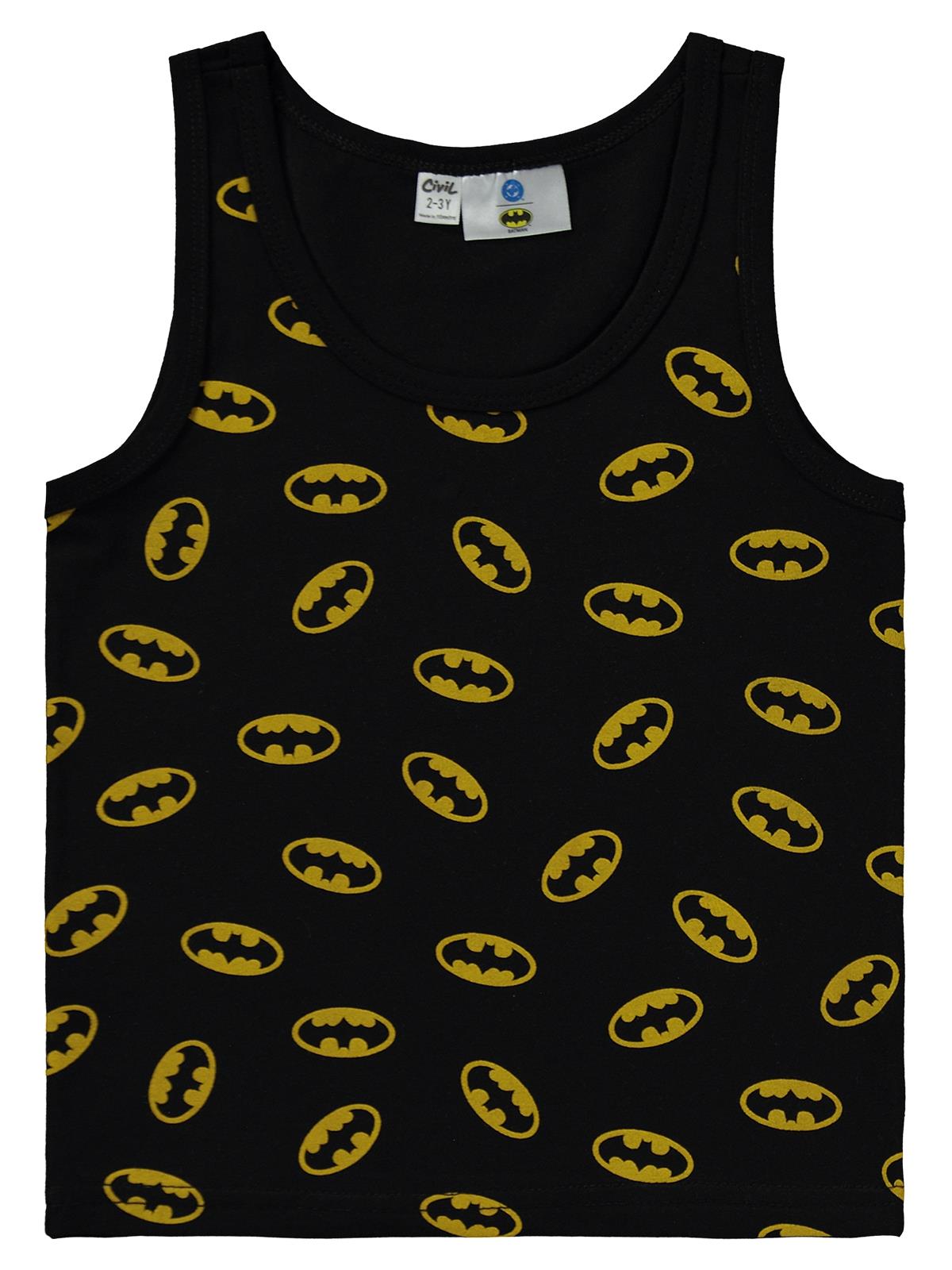 Batman 2'li Atlet Set | Likralı Süprem Baskılı | Okul Kreş ve Günlük Kullanım