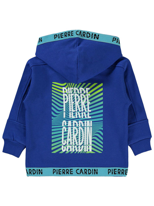 Pierre Cardin Baskılı 2-5 Yaş Sweatshirt - Mavi