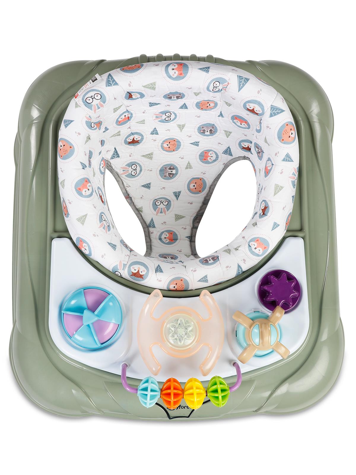 Baby Force Lüks Müzikli Yürüteç - Yeşil