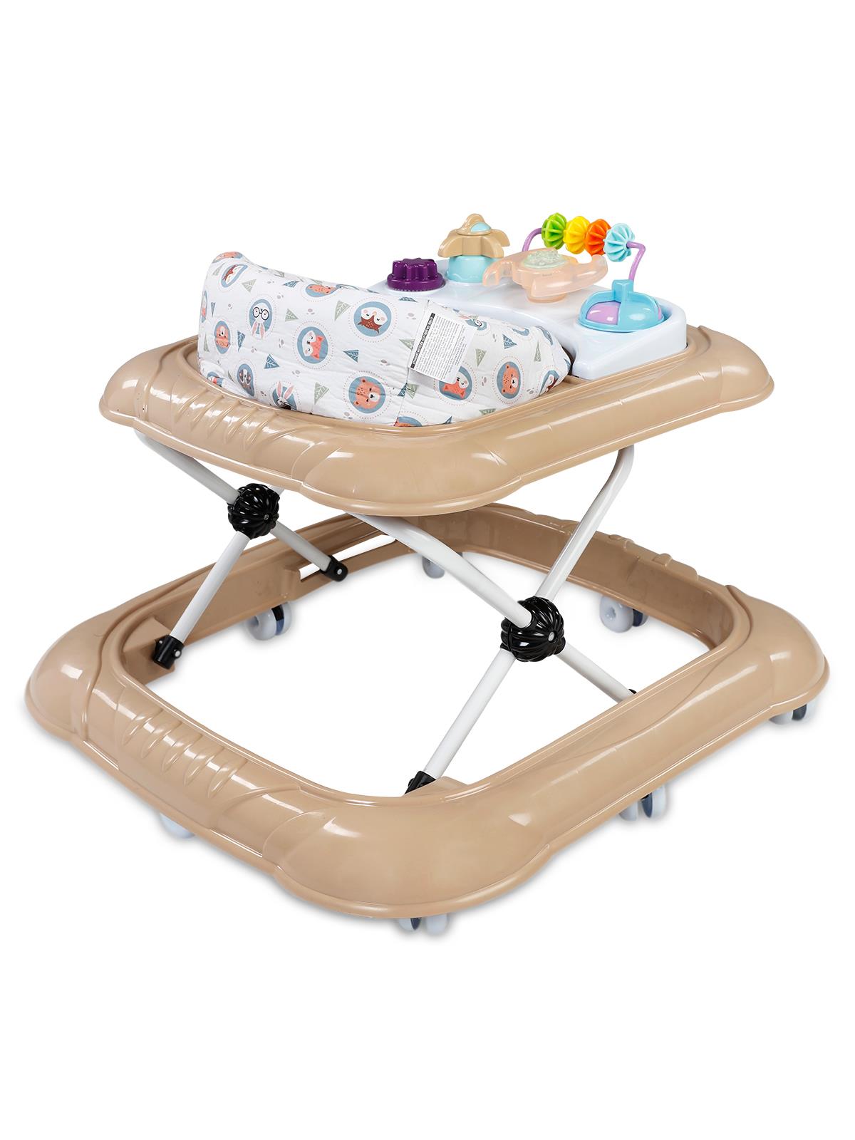 Baby Force Lüks Müzikli Yürüteç - Kahverengi